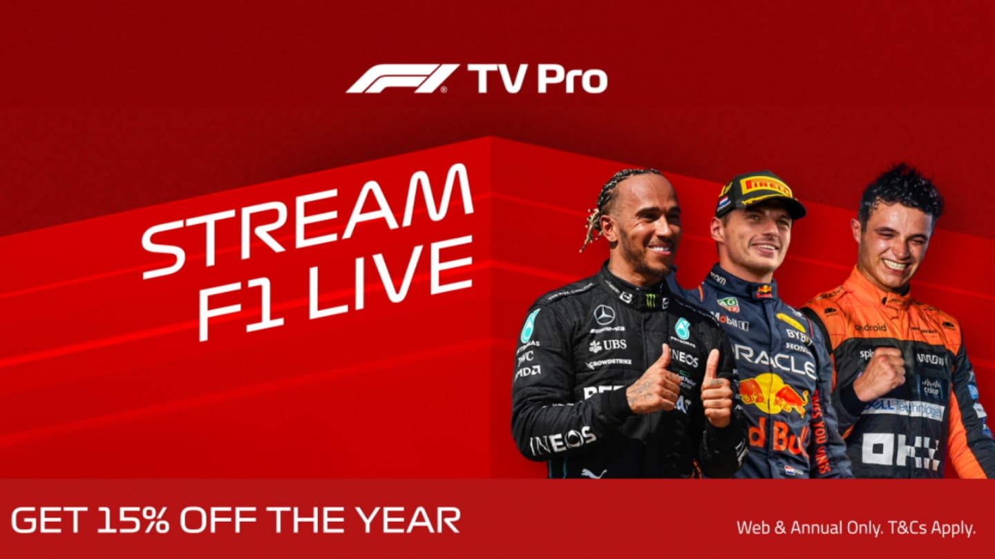 Get 15 off an F1 TV Pro subscription and livestream every second of the Formula 1 action this season Formula 1